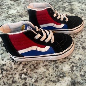Vans toddler 6.5 old school hi tops shoes